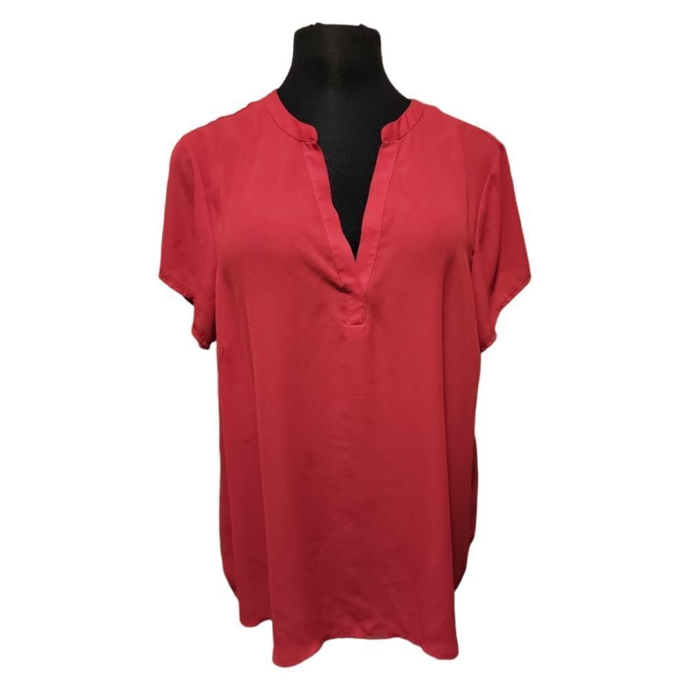 𝅺Torrid Chiffon V Neck Tunic